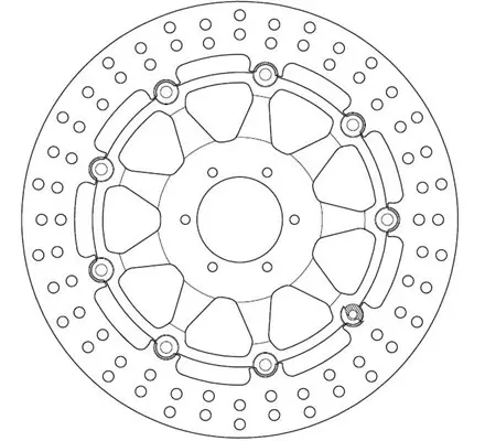 Диск тормозной Ferodo FMD0123RX