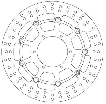 FMD0140RX Диск тормозной MOTO 1шт