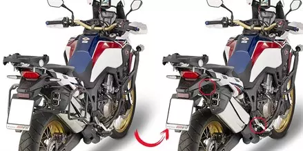 Система крепления боковых кофров Monokey GIVI PLR1144 для мотоциклов HONDA CRF1000L '16-17