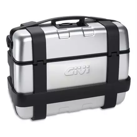 Верхний/боковой кофр GIVI TRK33N TREKKER 33 л, черный с алюминиевой крышкой