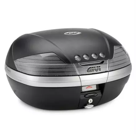 Верхний кофр GIVI V46NT 46 л, черный с прозрачными рефлекторами