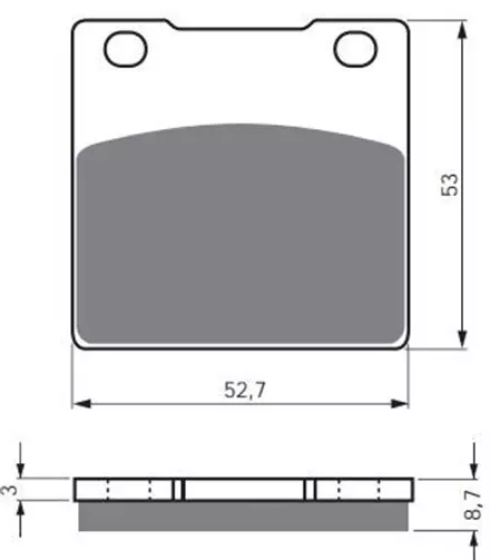 Тормозные колодки GoldFren 016 AD