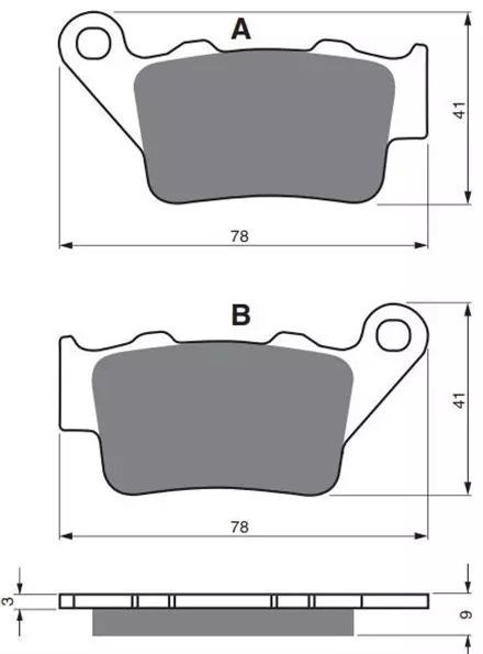 Тормозные колодки GoldFren 023 K5