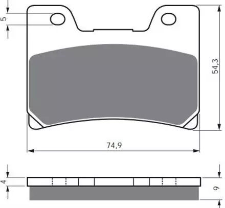 Тормозные колодки GoldFren 028 S33