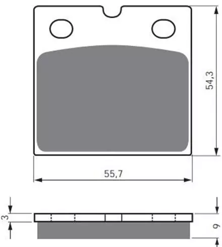 Тормозные колодки GoldFren 081 S33