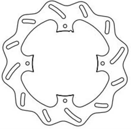 Задний тормозной диск GoldFren CRE/CRE-F/CR/CRF/