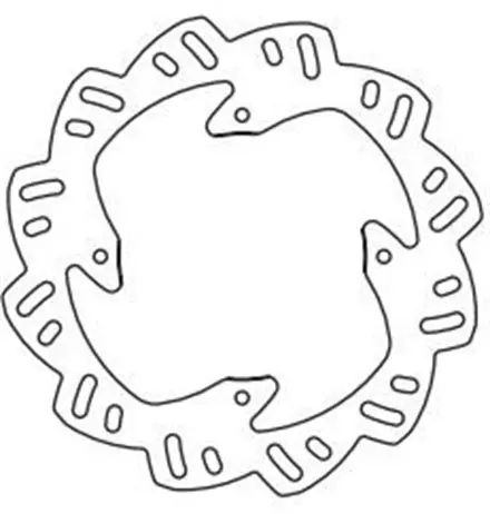 Диск тормозной GoldFren 1103R2