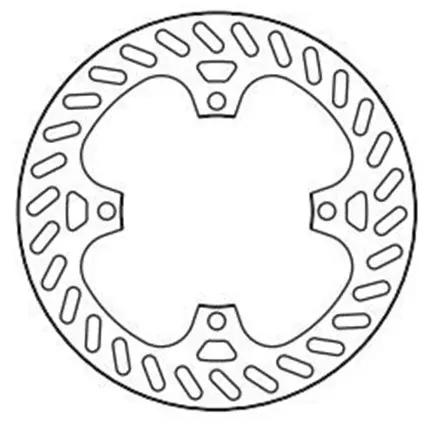 Задний тормозной диск GoldFren RX/KX-F/RM-Z