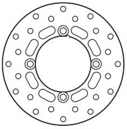 Диск тормозной GoldFren 1251R