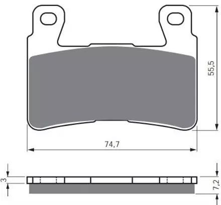 Тормозные колодки GoldFren 134 S33