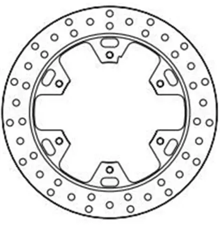 Диск тормозной GoldFren 1364F