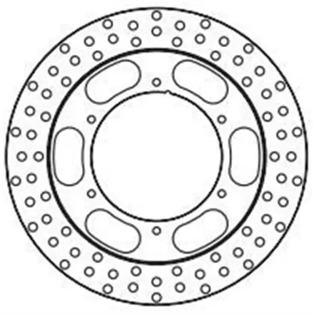 Передний тормозной диск GoldFren TT600