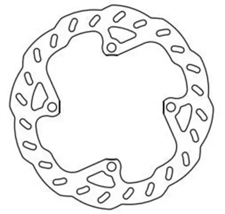 Диск тормозной GoldFren 1402R3