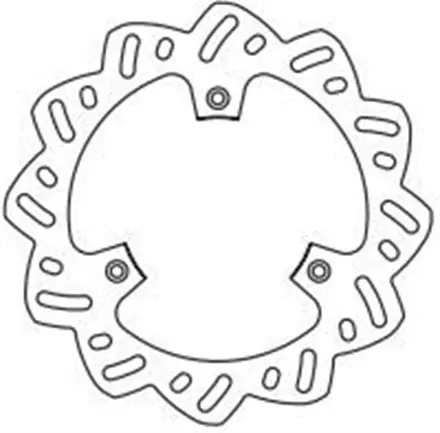 Диск тормозной GoldFren 1451F2