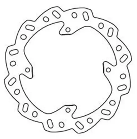 Диск тормозной GoldFren 1523R2