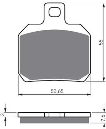 Тормозные колодки GoldFren 152 K5