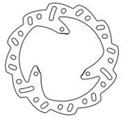 Диск тормозной GoldFren 1533F2