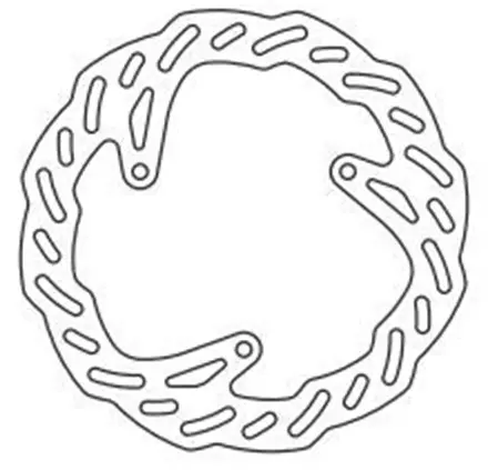 Диск тормозной GoldFren 1533F3