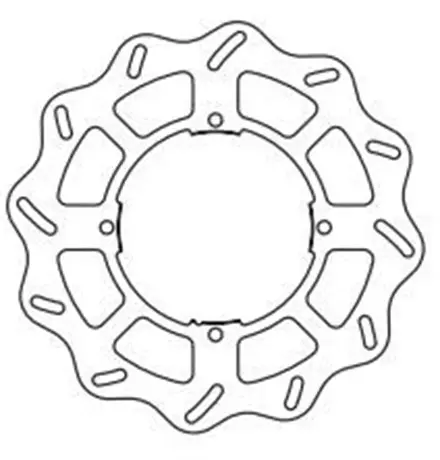 Диск тормозной GoldFren 1604F1