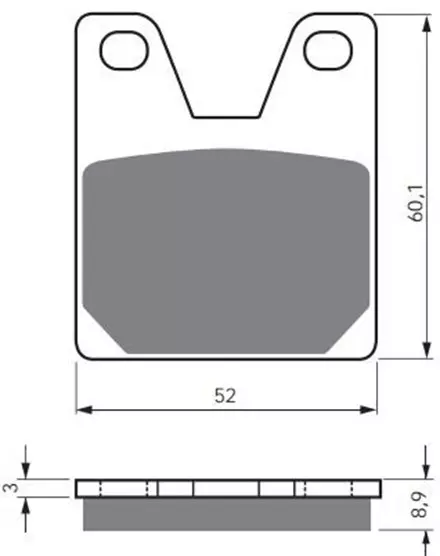 Тормозные колодки GoldFren 169 S3