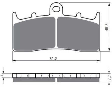 Тормозные колодки GoldFren 194 S3