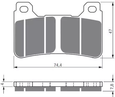 Тормозные колодки GoldFren 214 S3
