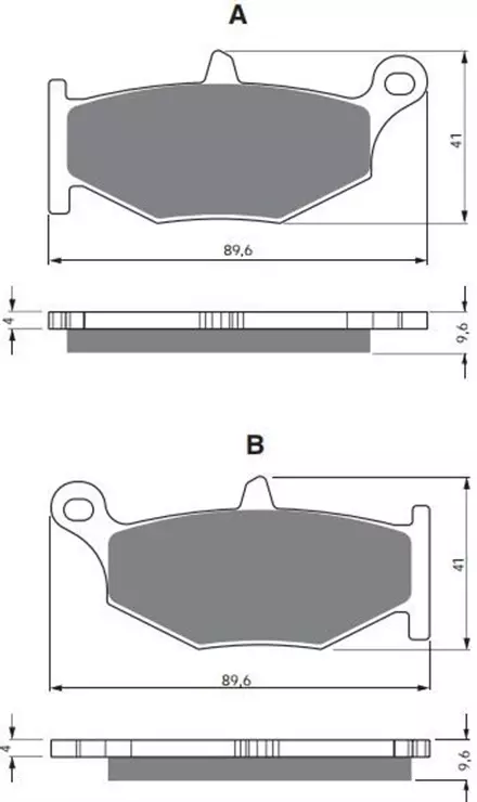 Тормозные колодки GoldFren 241 S33
