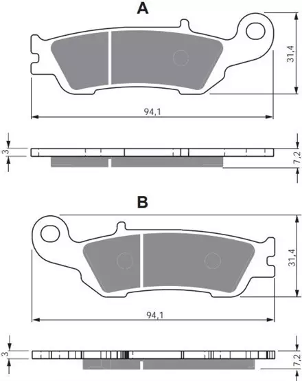 Тормозные колодки GoldFren 248 S33