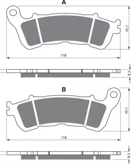 Тормозные колодки GoldFren 257 AD