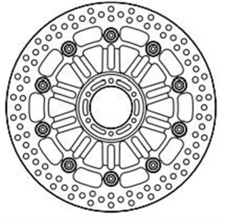 Диск тормозной GoldFren 601-516F