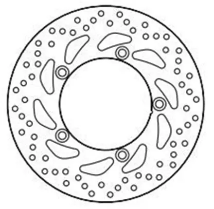 Передний тормозной диск GoldFren AN-250/650
