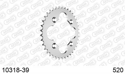 Звезда задняя AFAM 10318-39 для мотоцикла