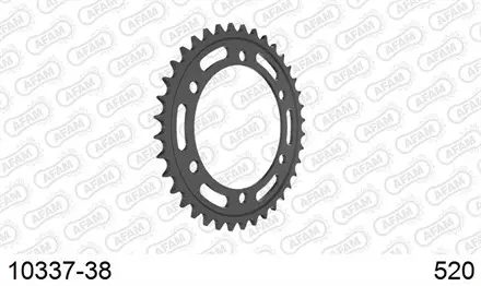 Звезда задняя AFAM 10337-38 для мотоциклов