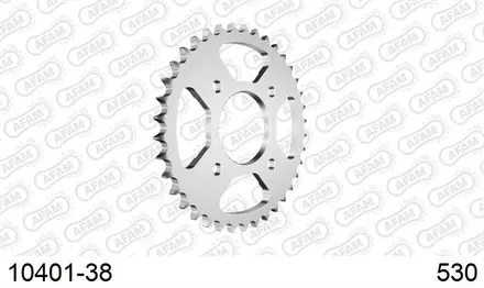 Звезда задняя AFAM 10401-38 для мотоцикла