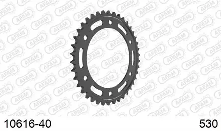 Звезда задняя AFAM 10616-40 для мотоциклов