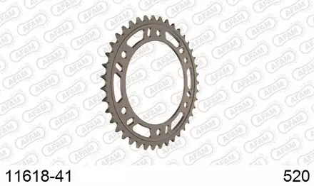 Звезда задняя AFAM 11618-41 для мотоциклов