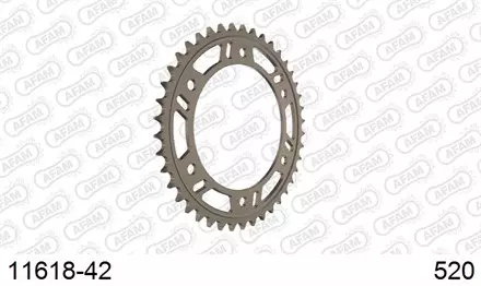 Звезда задняя AFAM 11618-42 для мотоциклов