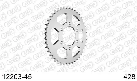 Звезда задняя AFAM 12203-45 для мотоцикла