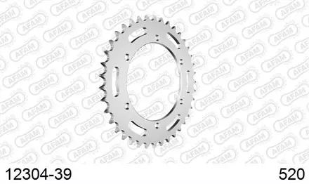 Звезда задняя AFAM 12304-39 для мотоцикла