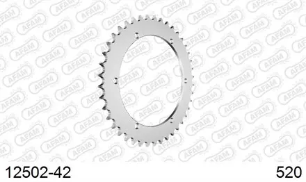 Звезда задняя 42 зуба / AFAM