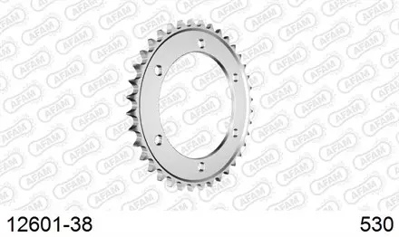 Звезда задняя AFAM 12601-38 для мотоцикла