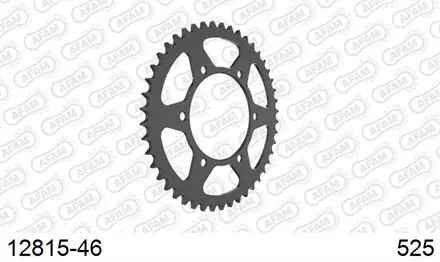 Звезда задняя AFAM 12815-46 для мотоцикла