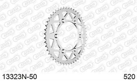 Звезда задняя AFAM 13323N-50 для мотоциклов