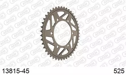 Звезда задняя AFAM 13815-45 для мотоцикла