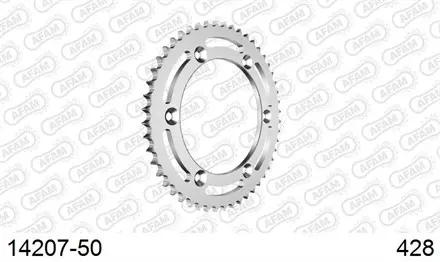 Звезда задняя AFAM 14207-50 для мотоцикла