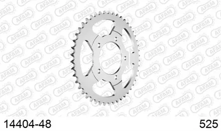 Звезда задняя AFAM 14404-48 для мотоциклов