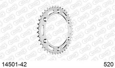 Звезда задняя AFAM 14501-42 для мотоциклов