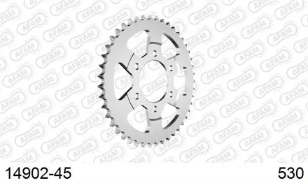 Звезда задняя AFAM 14902-45 для мотоциклов