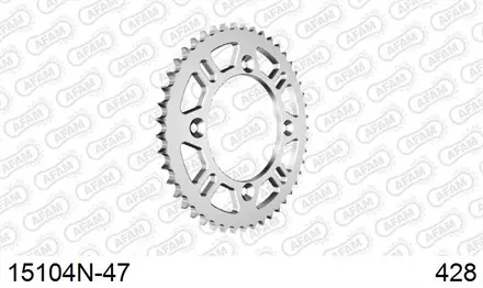 Звезда задняя AFAM 15104N-47 для мотоцикла