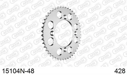 Звезда задняя AFAM 15104N-48 для мотоциклов